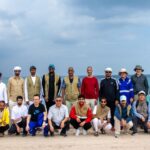 Site visit to United Arab Emirates island